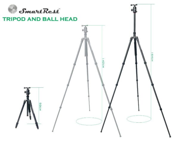 SmartRest Tripod + Clamp